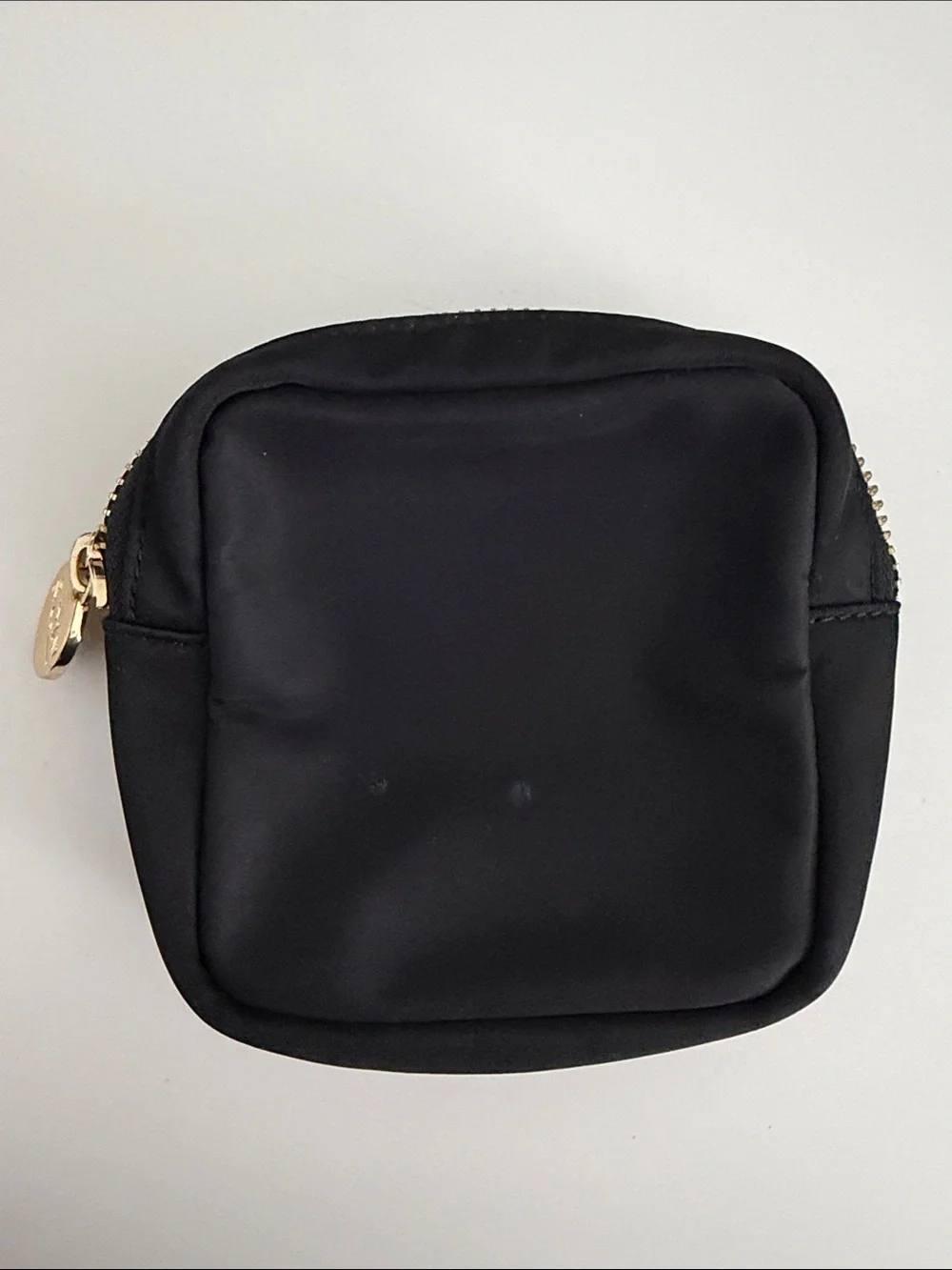 Stoney Clover Noir Pouch with Pearl 'C' Patch